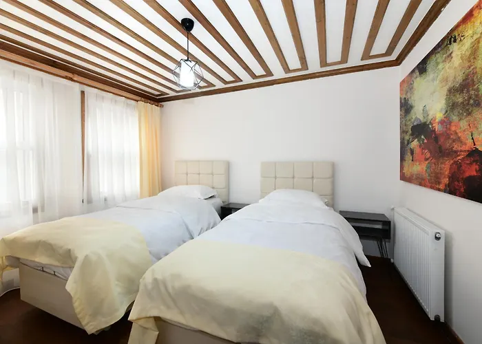 Historical Wood Dublex At Taksim&galata Апартаменты Стамбул