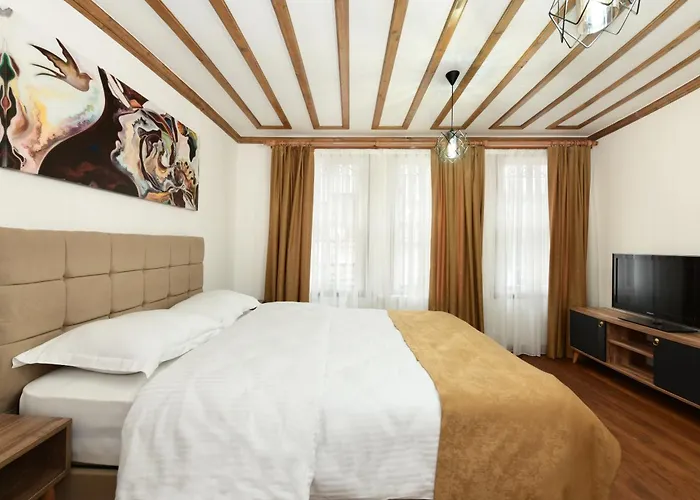 Historical Wood Dublex At Taksim&galata